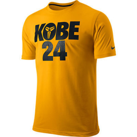 Camiseta Kobe 24 Pattern (710/del sol/negro)