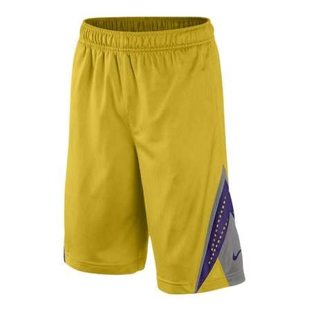 Kobe Short Knit Perforated Niño (797/amarillo/gris)