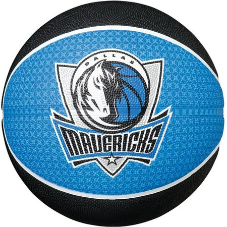 Balón Spalding NBA Team Dallas Mavericks (T7/royal/negro)