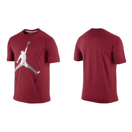 Jordan Camiseta Jumpman Air Tee (695/rojo/plata/negro)