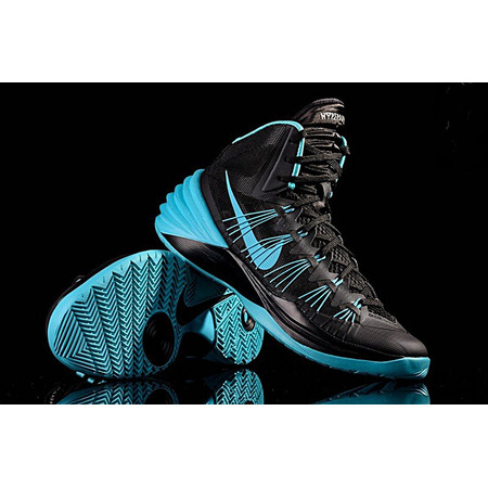 Nike Hyperdunk 2013 "Gamma Blue" (004/negro/azul celeste)