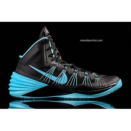 Nike Hyperdunk 2013 "Gamma Blue" (004/negro/azul celeste)