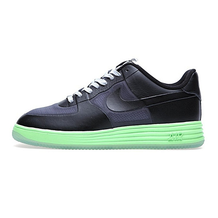 Nike Lunar Force 1 Fuse Leather (002/negro/lima/gris)