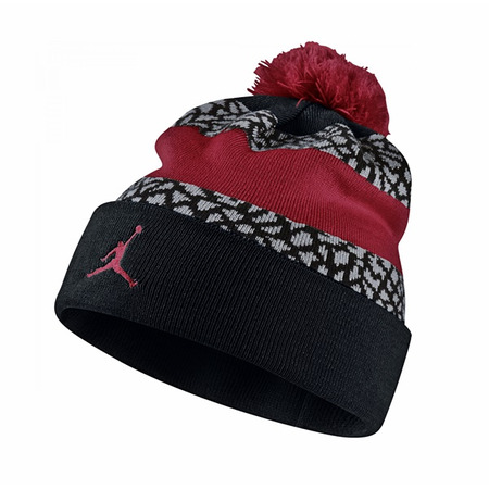 Gorro Jordan Jumpman "Tassel"  (010/negro/rojo/gris)