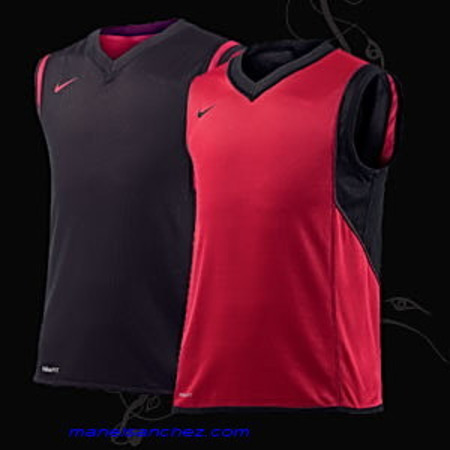 Nike Camiseta Reversible  (614/ rojo-negro)