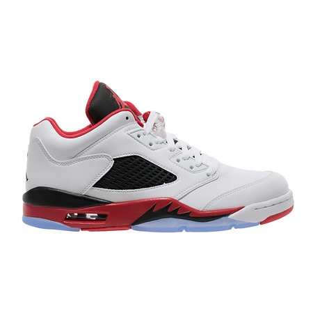 Air Jordan Retro 5 Low "Fire Red" (101/white/fire red/black)