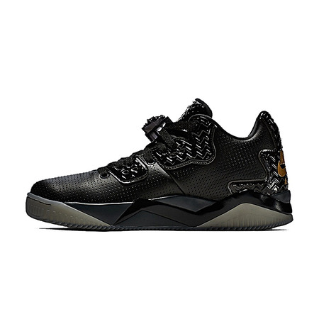 Air Jordan Spike Forty Low Premium "Triple Black" (042/black/gold)