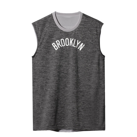 Adidas NBA Camiseta Brooklyn Nets Winter Hoops Rev (gris)