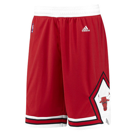 Adidas Short NBA Bulls (rojo/blanco)