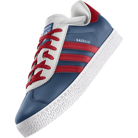 Adidas Gazelle Capitan America (30-35) (azul/rojo)