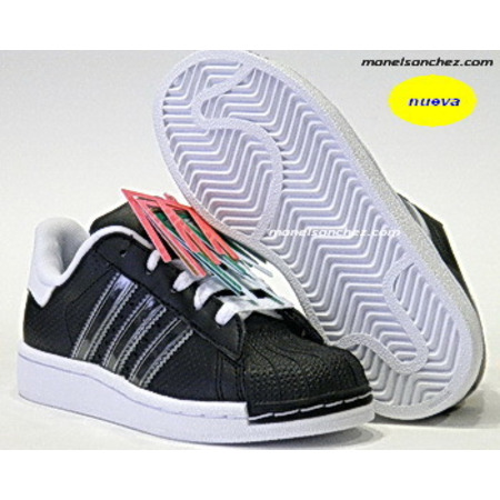 Adidas Superstar 2 Jr. IS Niño (negro/36-40)