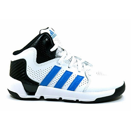 Adidas Daily Double 4 K  (36-40)(blanco/azul/negro)