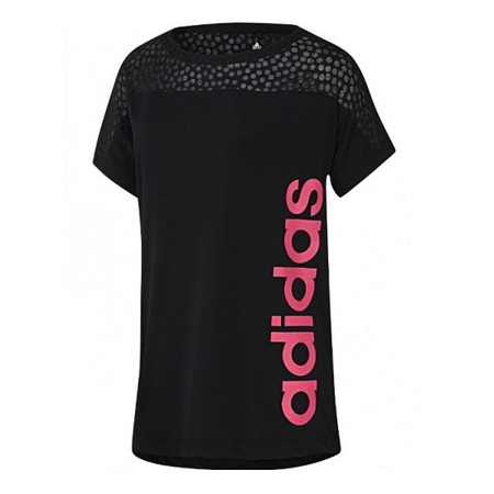 Adidas Camiseta Mujer Reload L IMAGE T (Negro/Rosa)