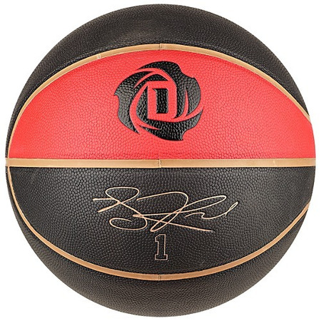 Adidas Balón D-Rose All Purpose 2 Talla 7 (negro/rojo/oro)