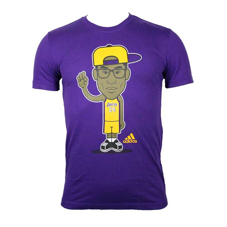 Adidas NBA Camiseta GFX Caricature Kobe (purpura)