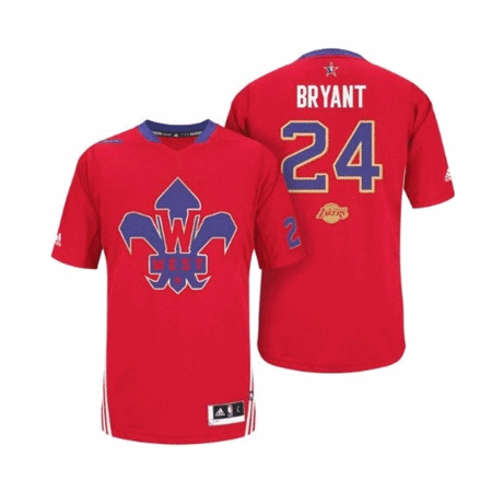 Adidas NBA Camiseta Bryant All-Star 2014 Oeste (rojo/purpura)