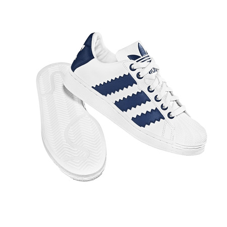 Adidas Ultrastar XL Niño  (36-40) (Blanco/Marino)