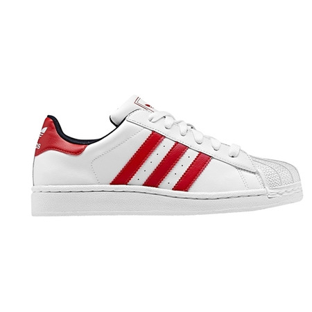 Adidas Superstar 2 Junior (36-40/blanco/rojo/marino)