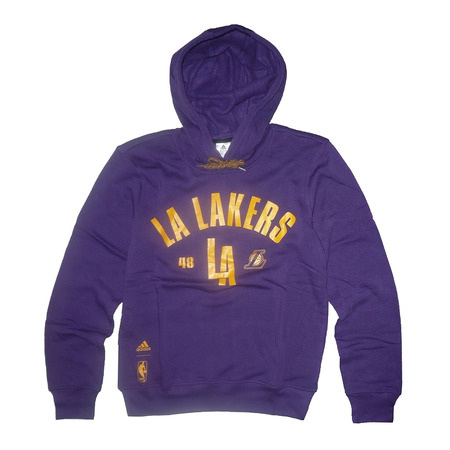 Adidas Sudadera NBA Angeles Lakers Washed P (purpura/amarillo)