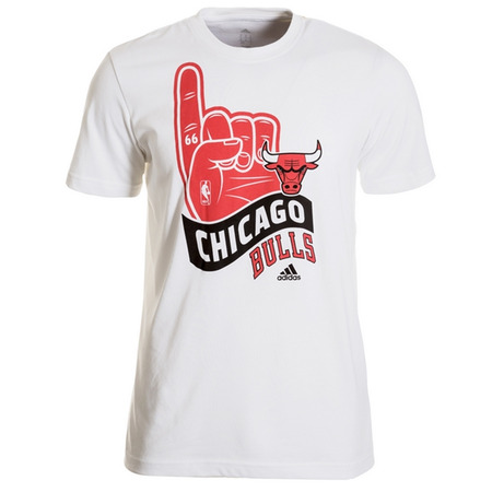 Adidas Camiseta NBA Bulls Impact Full (blanco/rojo)