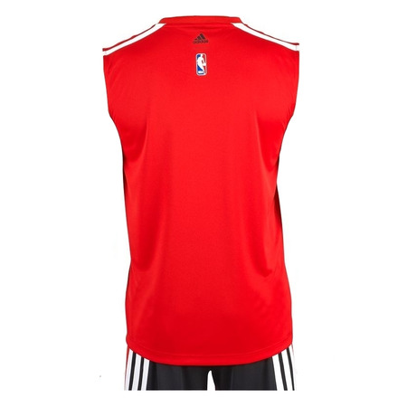 Adidas Camiseta S/M Winter Chicago Bulls (rojo)