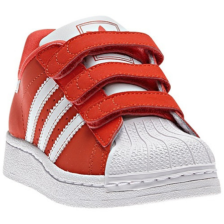 Adidas Superstar 2 CF Infantil (19-27)(naranja coral/blanco)