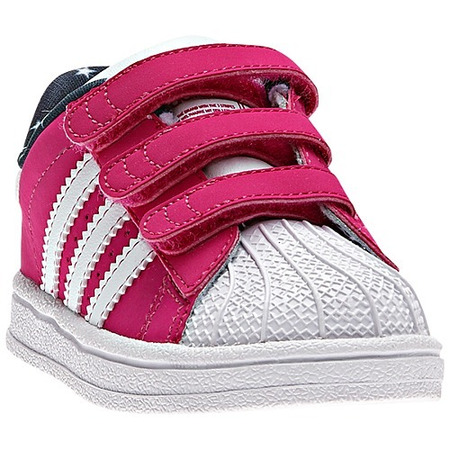 Adidas Superstar 2 CF Infatil (19-27)(rosa/blanco)