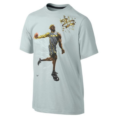 Lebron Camiseta King Of The Court Niñ@ (301/gris)