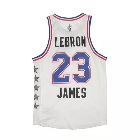 Camiseta Réplica Lebron All Star Este NYC 15 (blanco/azul)