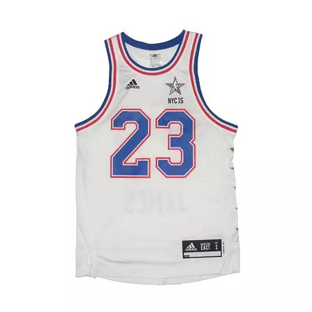 Camiseta Réplica Lebron All Star Este NYC 15 (blanco/azul)