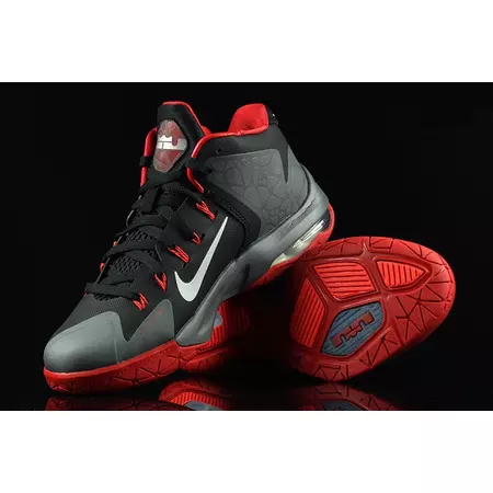 Lebron Ambassador VII "Starry" (001/negro/gris/rojo)