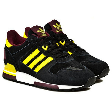 Adidas Original ZX 700 (negro/amarillo/granate)