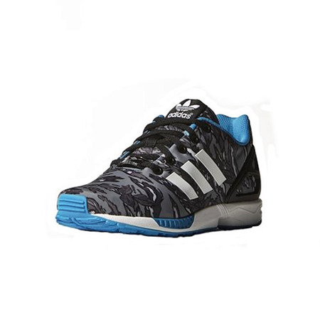 Adidas Originals ZX Flux K "Leaves" (gris/azul/blanco)