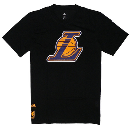 Adidas Camiseta NBA Lakers Logo Fan Winter (negro/ama/pur)