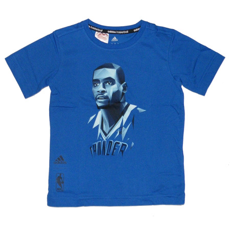 Adidas Camiseta NBA Kevin Duran Graphic Player Niño (azul)