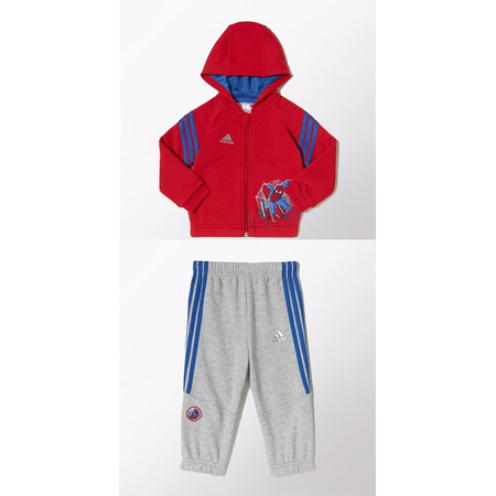 Adidas Chandal Capucha Bebé Marvel Spider-Man (rojo/azul/gris)