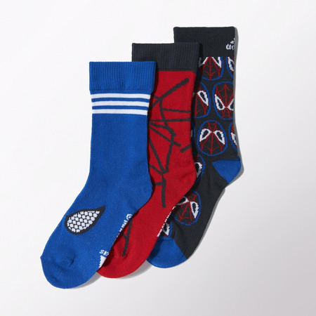 Adidas Calcetines Niño Marvel Spider-Man 3PP (azul/rojo/marino)