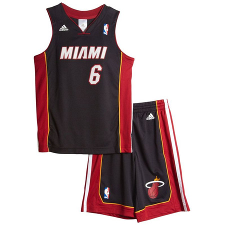 Pack Lebron James Miami Niño (negro/rojo)