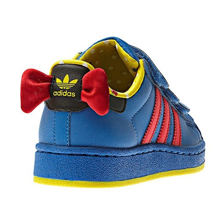 Adidas Superstar Disney Blanca Nieves CF K (azul/rojo/amarillo)