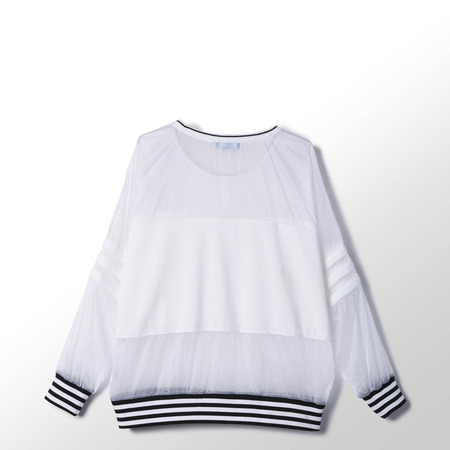 Adidas Originals Mujer London Clear Sweater (blanco/negro)