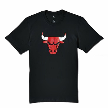 Adidas Camiseta Niño NBA FanWear Logo Chicago Bulls (negro/rojo)