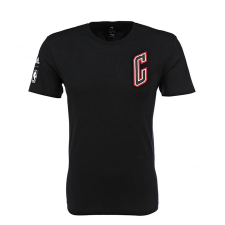 Adidas NBA Camiseta Fan Wear Chicago Bulls (negro/rojo)