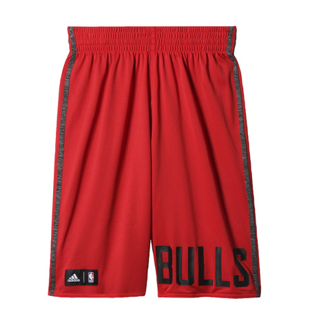 Adidas NBA Short Niño Chicago Bulls Winter Hoops Rev (rojo/gris)