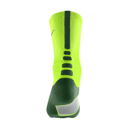 Calcetines Nike Hyper Elite Basket Crew (333/lima/verde/gris)