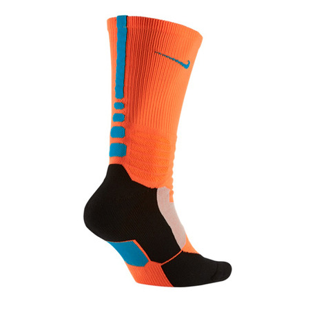 Calcetines Nike Hyper Elite Basket Crew (877/orange/blue lagoon)