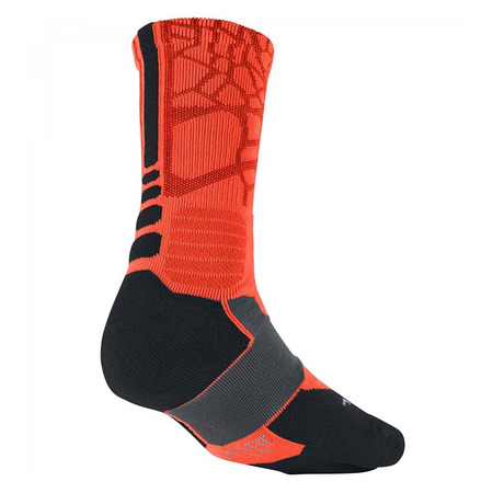 Calcetines Basket LeBron Hyperelite Crew (800/crimson/negro/gris)