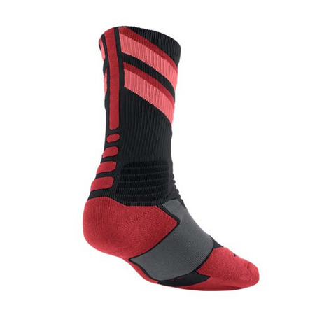 Calcetines Nike Hyper Elite Chase Crew (068/negro/rojo/hotiva)