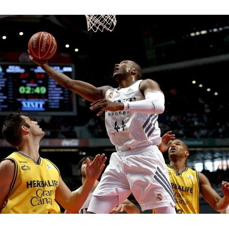 Camiseta Slaughter Real Madrid Basket 13/14 (blanco)