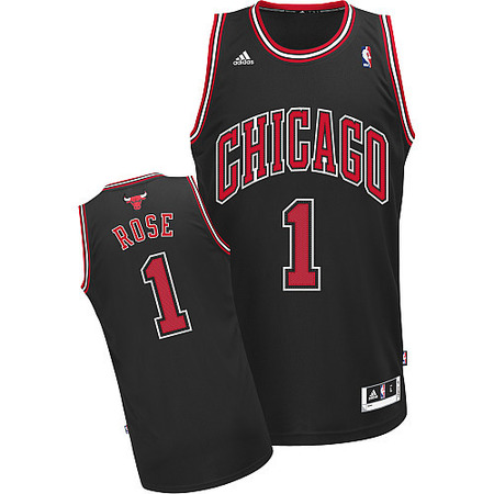 Adidas Camiseta Réplica Rose Bulls (negro/rojo/blanco)