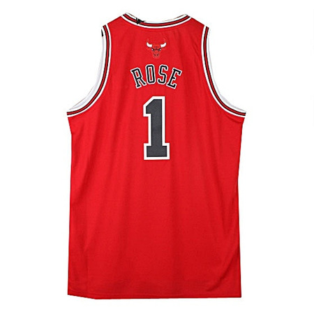 Adidas Camiseta Swingman NBA Rose Bulls (rojo/negro)